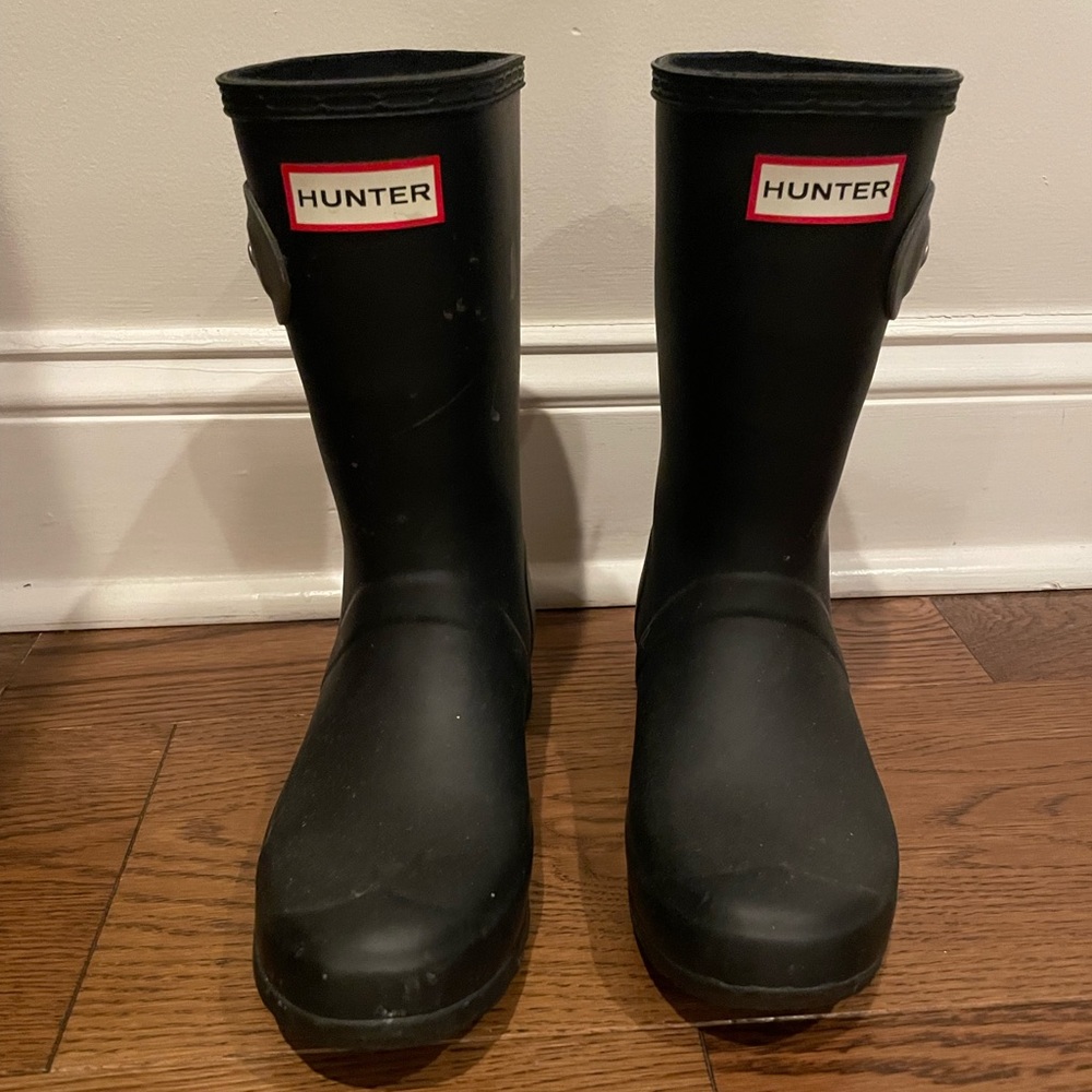 Black Hunter Boots